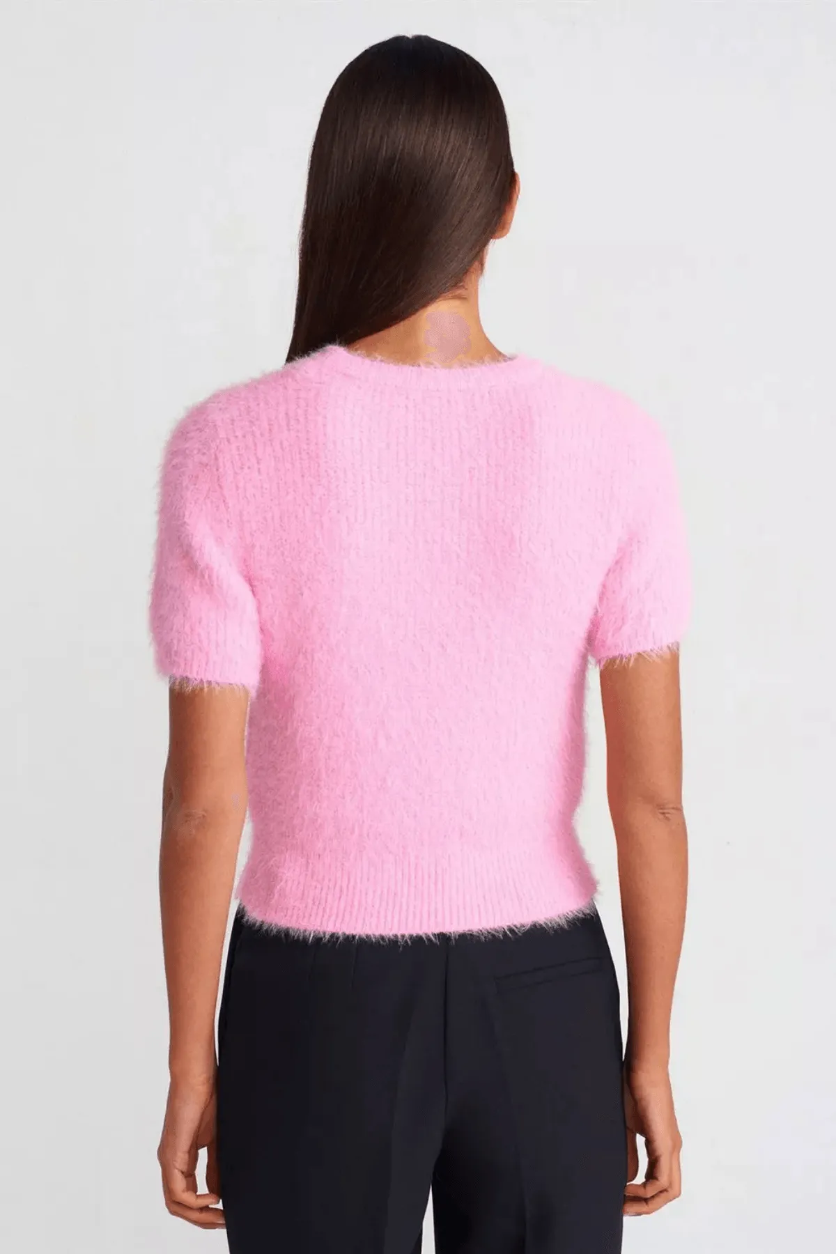 Short Sleeve Soft Sweater
