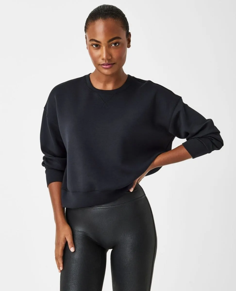 Spanx® Airessentials Crewneck Very Black