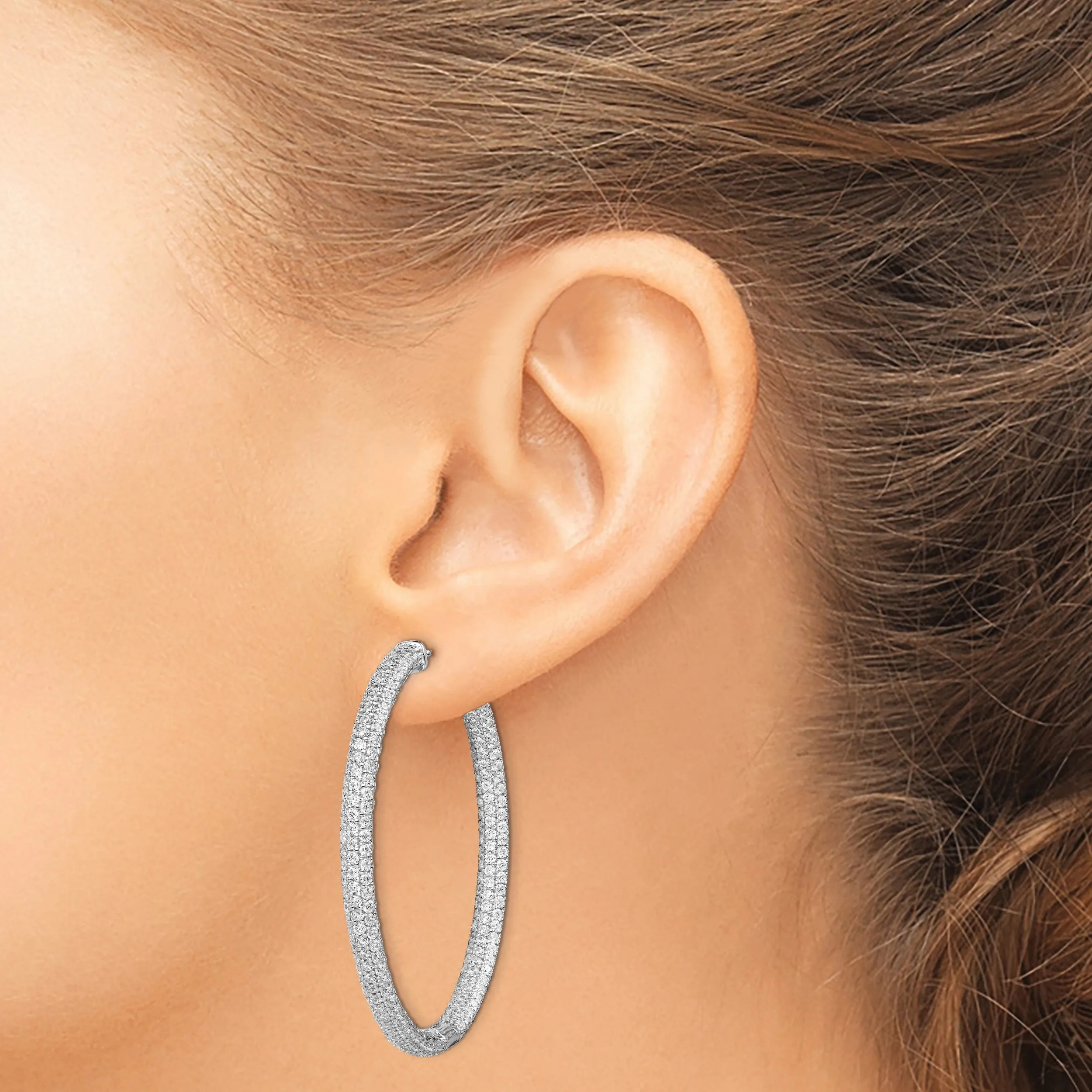 Sterling Silver Hoop Earrings