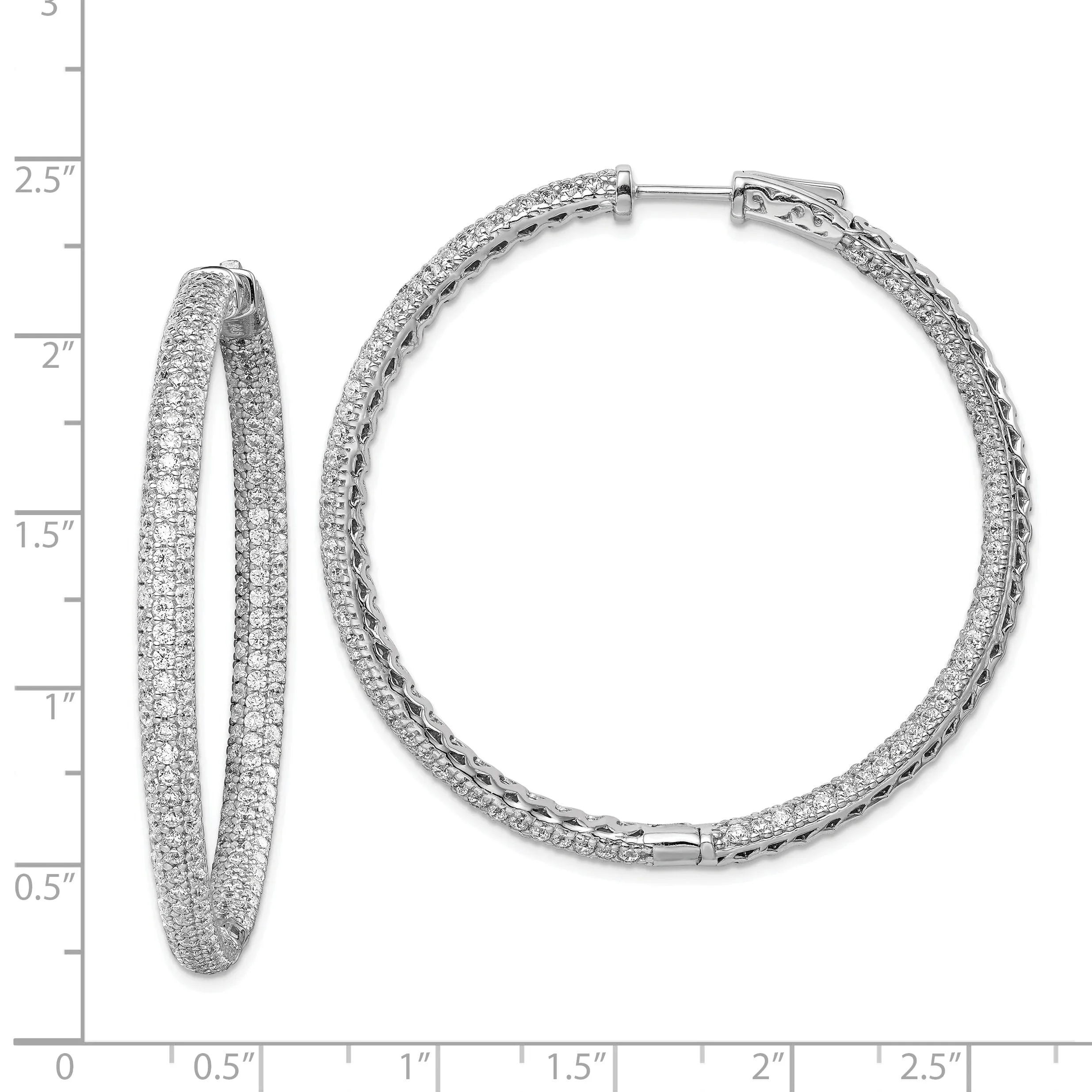 Sterling Silver Hoop Earrings