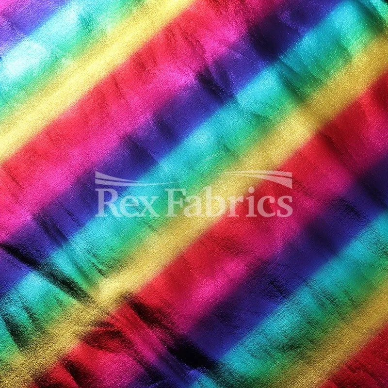 Sunset Ombre - 4-Way Stretch Nylon Spandex Hologram