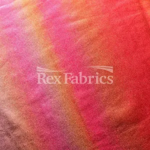 Sunset Ombre - 4-Way Stretch Nylon Spandex Hologram