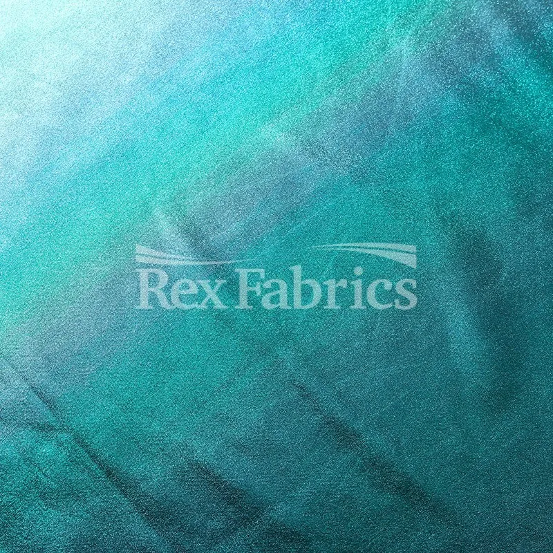 Sunset Ombre - 4-Way Stretch Nylon Spandex Hologram