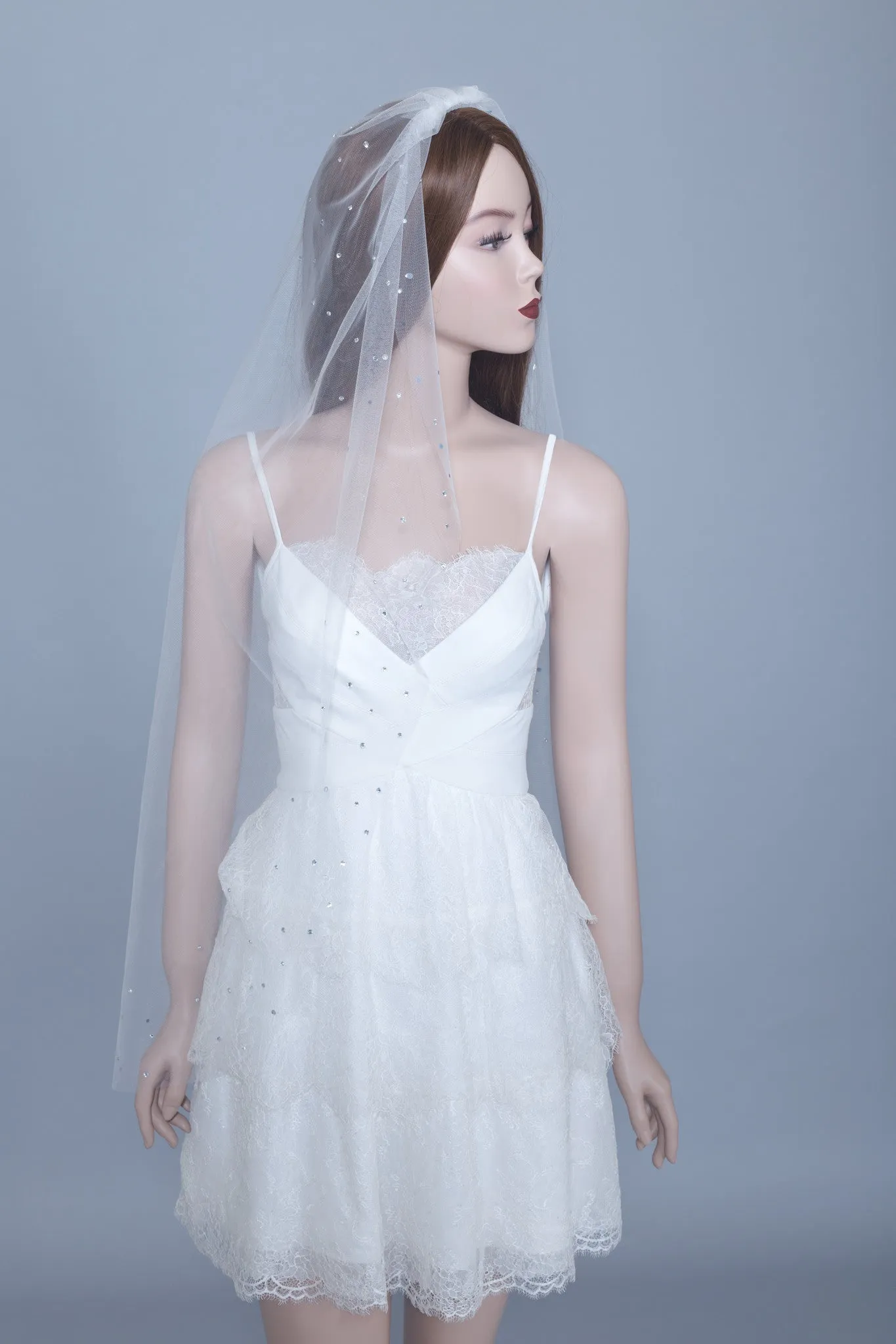 Swarovski Crystals Veil (#Gaia)