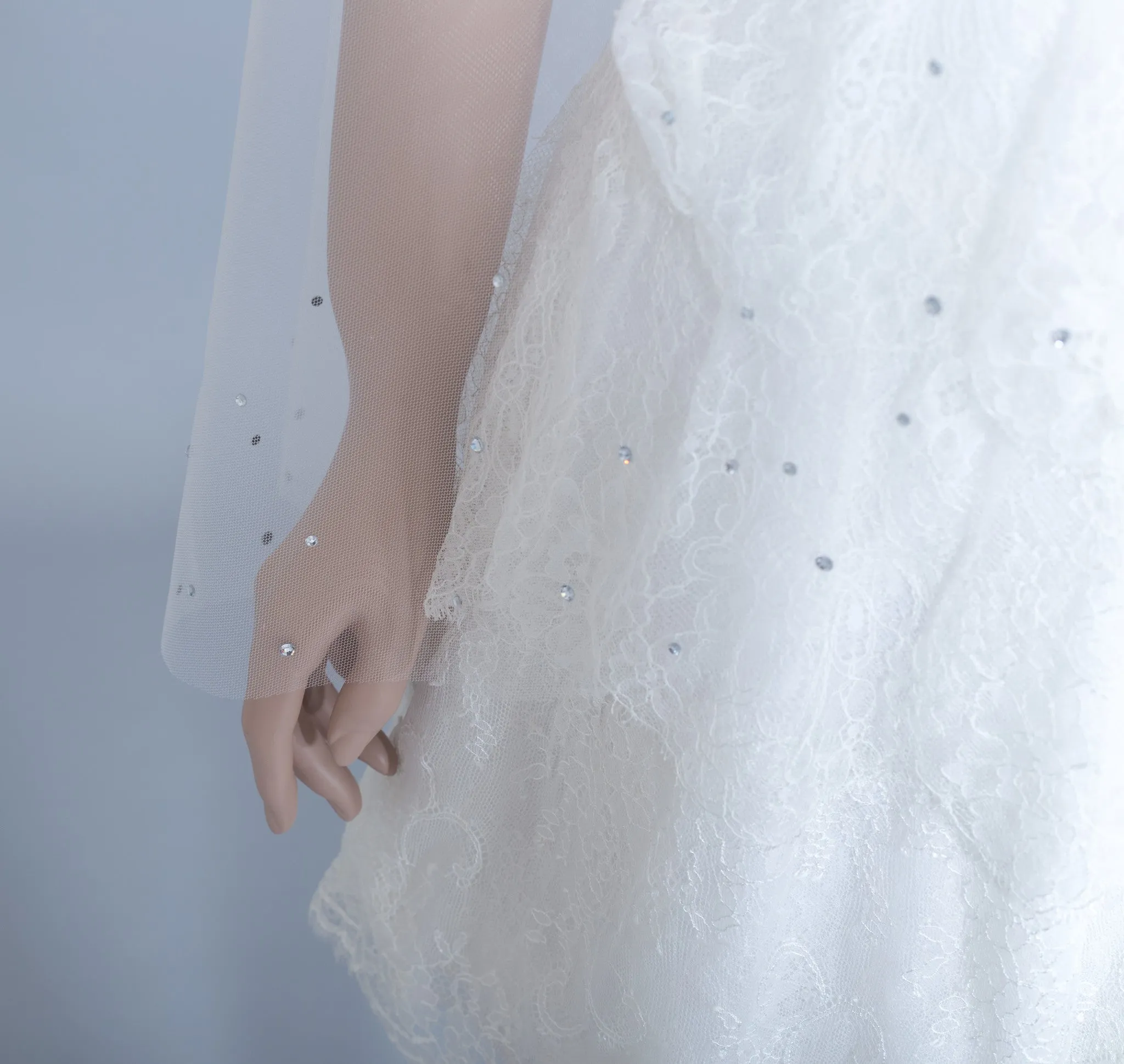 Swarovski Crystals Veil (#Gaia)