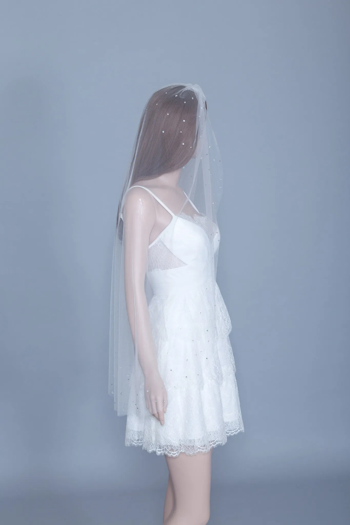 Swarovski Crystals Veil (#Gaia)