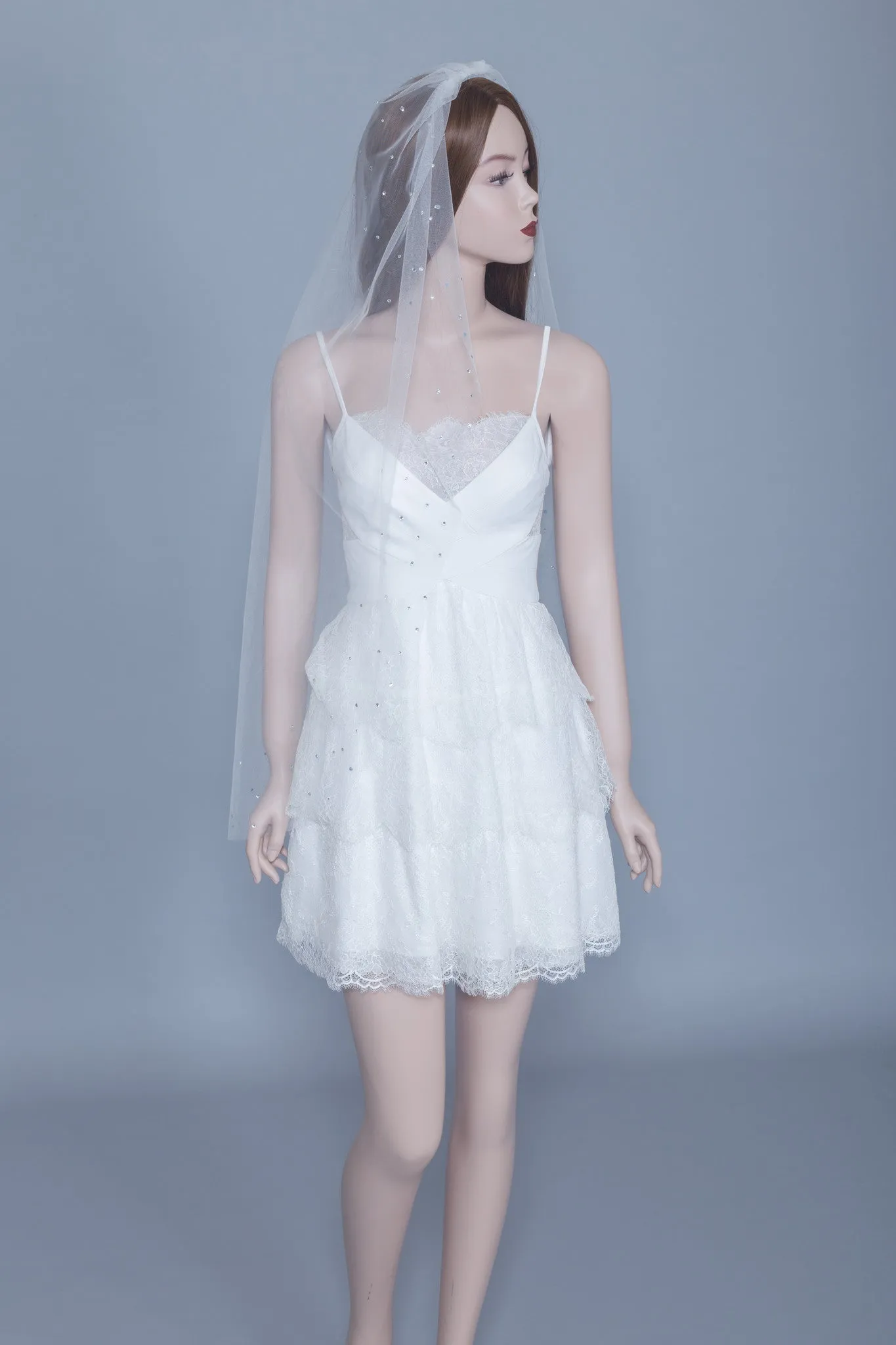 Swarovski Crystals Veil (#Gaia)