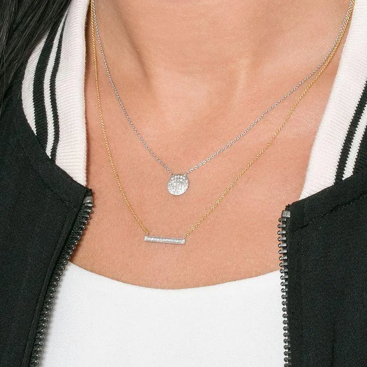 Sylvie Rose Medium Bar Necklace