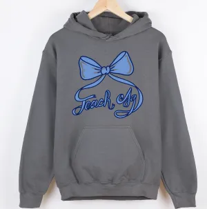 Teach Ag Bow Blue – Hoodie