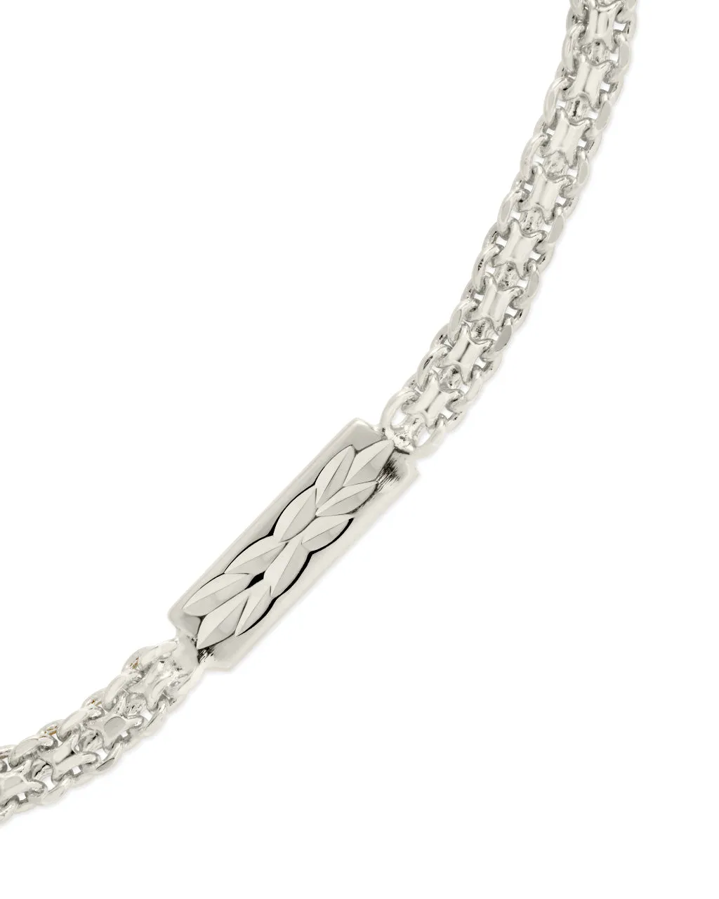 Textured Station Anklet