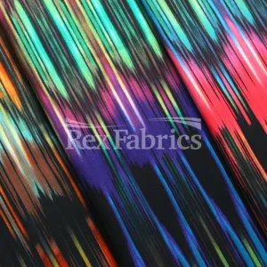 Vibrations - 4-Way Stretch Moisture Wicking DRI-TEX Print
