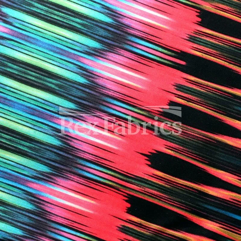 Vibrations - 4-Way Stretch Moisture Wicking DRI-TEX Print