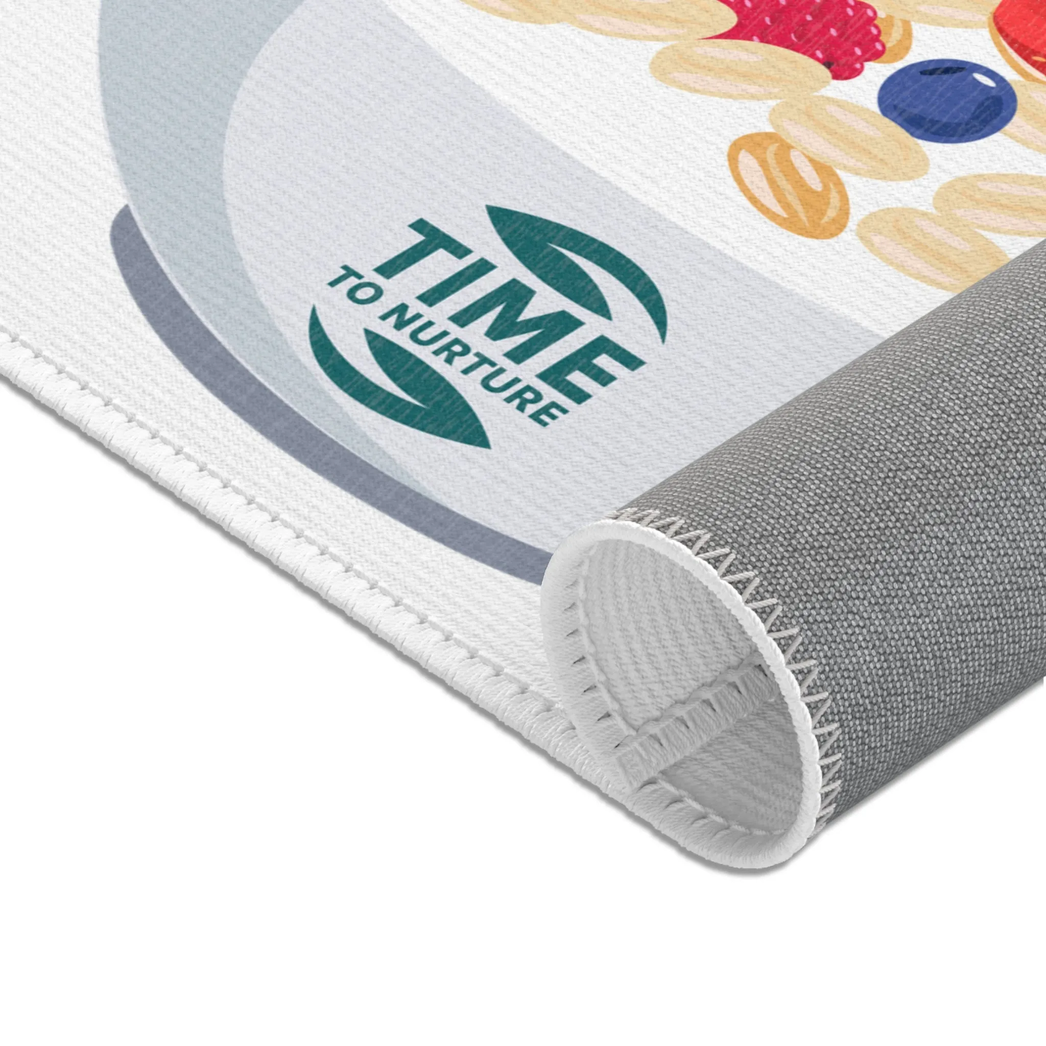 Whimsical Kitchen Area Rug – I Brunch Everyday Themed Decor, Funny & Playful Mat for Foodies, Perfect for Dining Rooms, Patios, or Sunrooms, Ideal Gift for Brunch Lovers & Food Enthusiasts