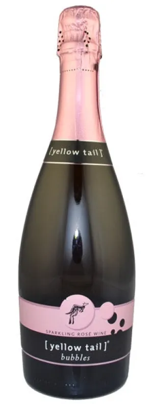 Yellow Tail Bubbles Rose, South Eastern Australia.