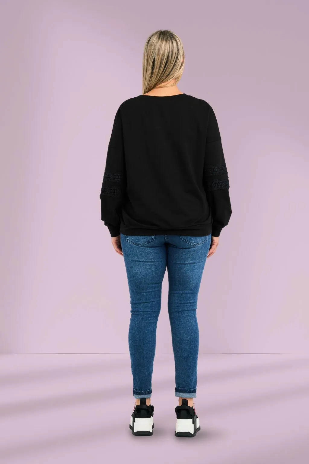 Zafina Lisa Sweat Black