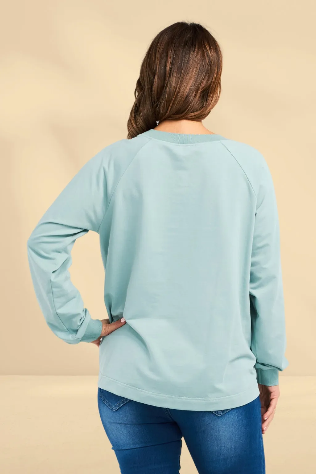 Zafina Marissa Sweat Light Blue